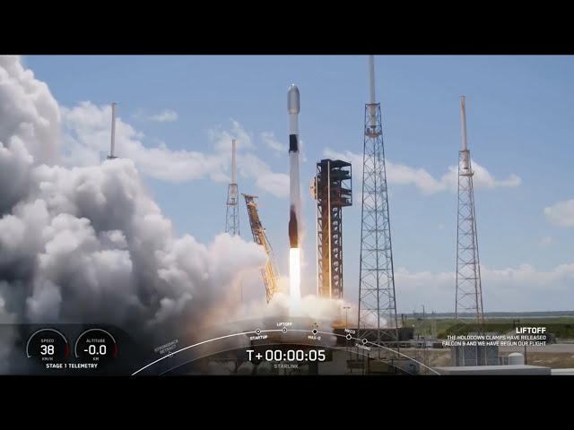 Blastoff! SpaceX launches 23 Starlink satellites from Cape Canaveral, nails landing