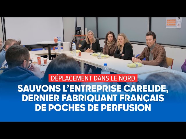 Sauvons l'entreprise Carelide, dernier fabriquant français de poches de perfusion | Marion Maréchal