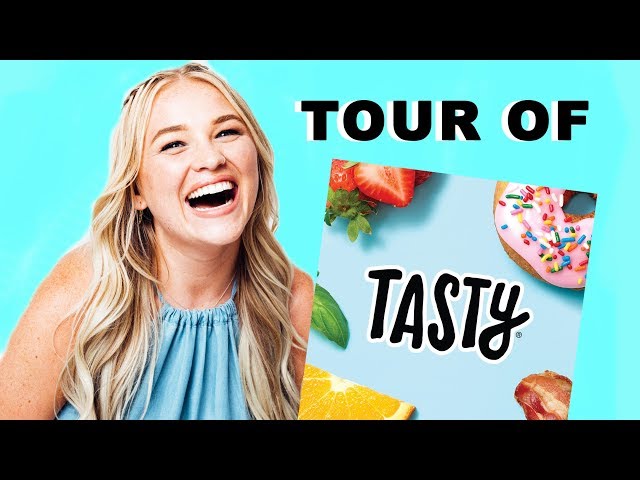WELCOME TO MY CHANNEL + TOUR OF BUZZFEED TASTY | Alix Traeger