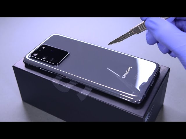 Samsung Galaxy S20 Ultra Unboxing - ASMR