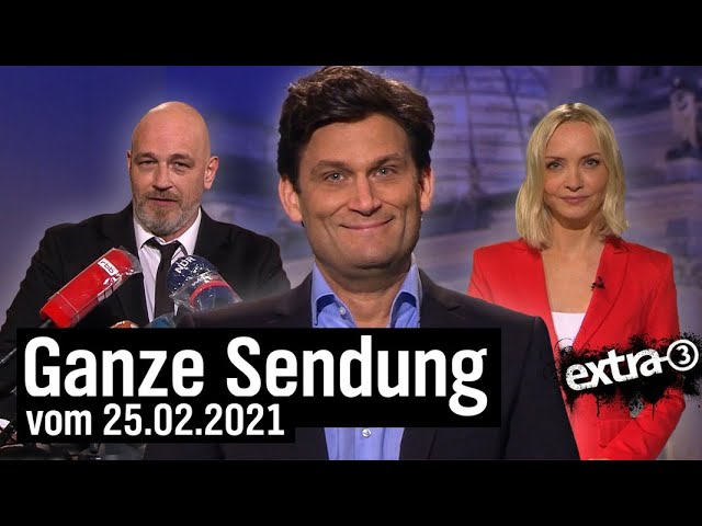 Extra 3 vom 25.02.2021 mit Christian Ehring im Ersten | extra 3 | NDR