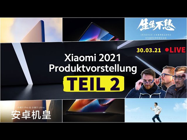 Xiaomi Mi Mix Fold, Xiaomi Auto und mehr... | Xiaomi Launch 2. Runde | Tech News (Live)