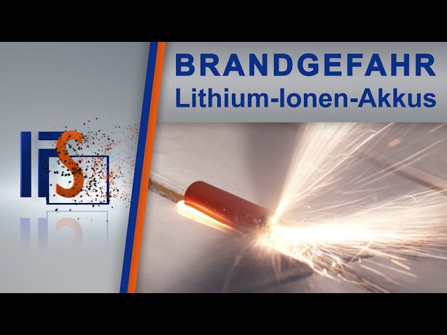 Lithium-Ionen-Akkuzelle: Was bei einem Defekt geschieht