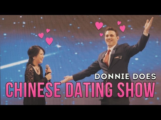 DONNIE DOES | Chinese Dating Show