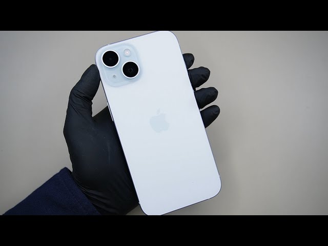 TechUnboxings ASMR: iPhone 15 (Blue) Unboxing