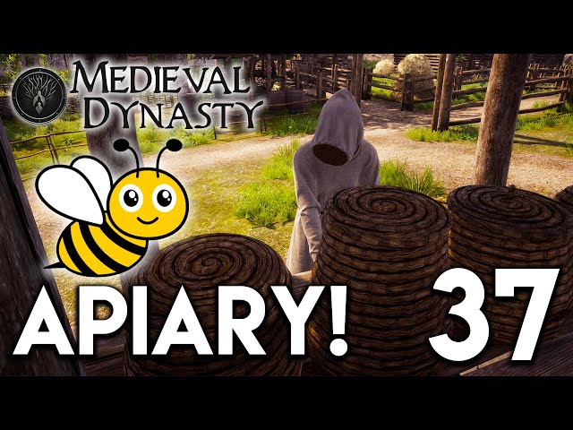 Medieval Dynasty Lets Play - BEES Apiary! E37