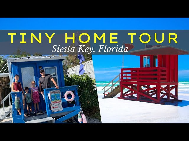Siesta Key Tiny Houses: A Unique Way to Experience Siesta Key Florida 🏝 #siestakey #tinyhouse