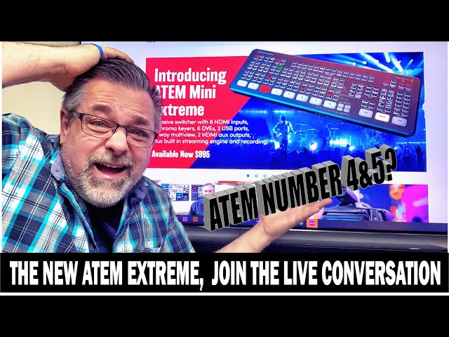ATEM MINI EXTREME and ISO announced… Let's Talk