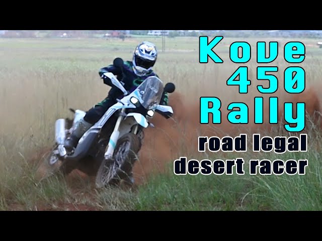 Kove 450 Rally special offers race ready performance at a price that doesn't need a second mortgage.