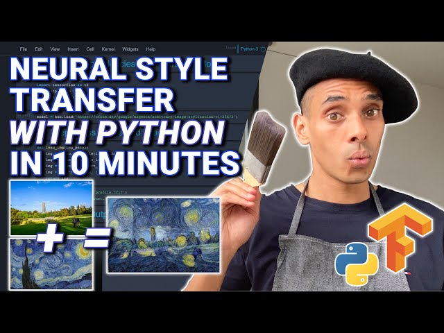 Neural Style Transfer Tutorial with Tensorflow and Python in 10 Minutes