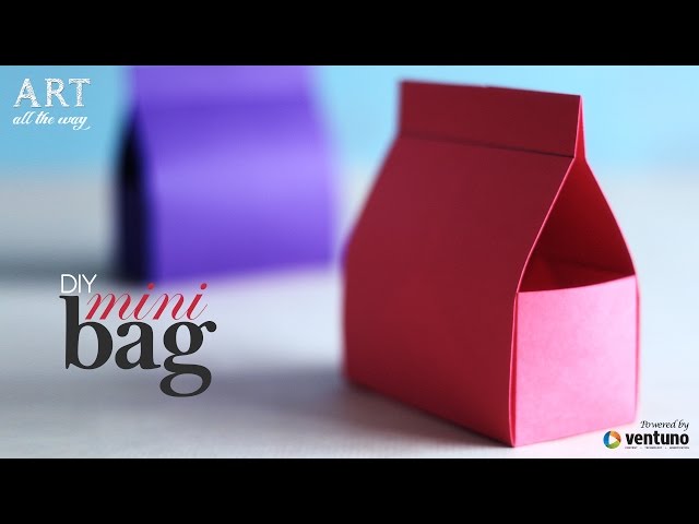 How to make: Mini Bag | Do It Yourself | Craft Tutorial