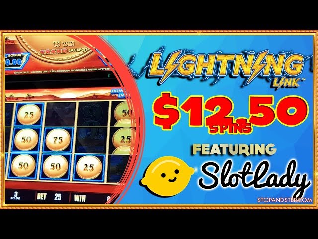BIG Stake Lightning Link with Slot Lady 🍋 in LAS VEGAS !