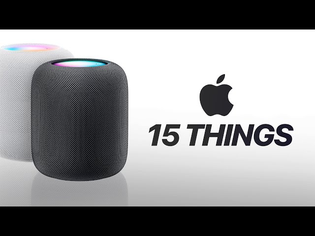 NEW HomePod (2023) - 15 Things You NEED to KNOW!