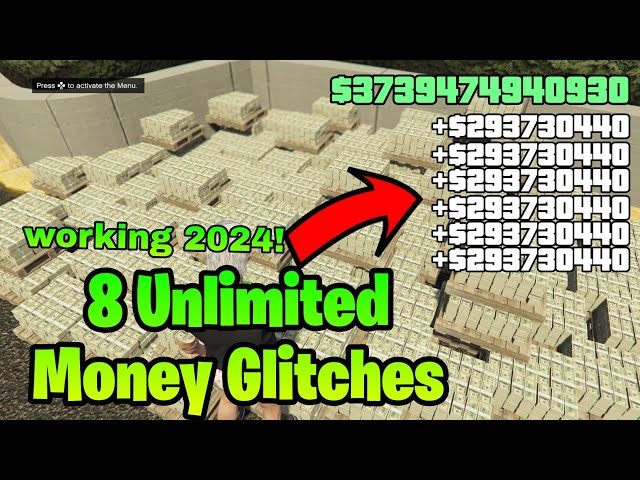 8 UNLIMITED MONEY GLITCHES IN GTA 5 ONLINE (WORKING 2024)