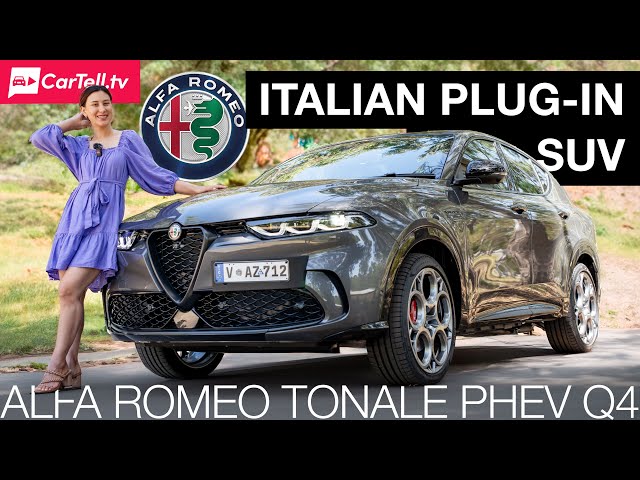 Alfa Romeo Tonale 2024 Review | A Plug-In Hybrid SUV with Italian Flair