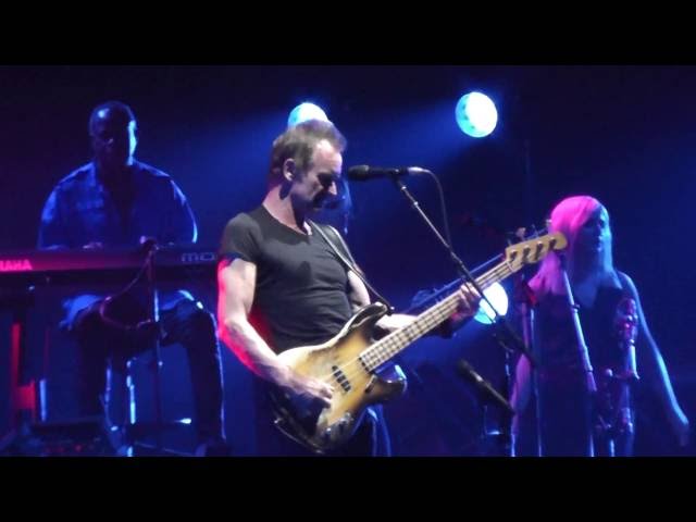 Sting & Peter Gabriel "Englishman in New York" in Edmonton July 24, 2016 Rock Paper Scissors Tour