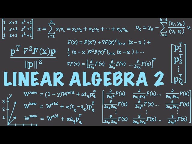Linear Algebra 2 : Gauss Jordan Elimination