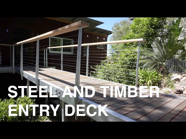 Steel and Timber Deck