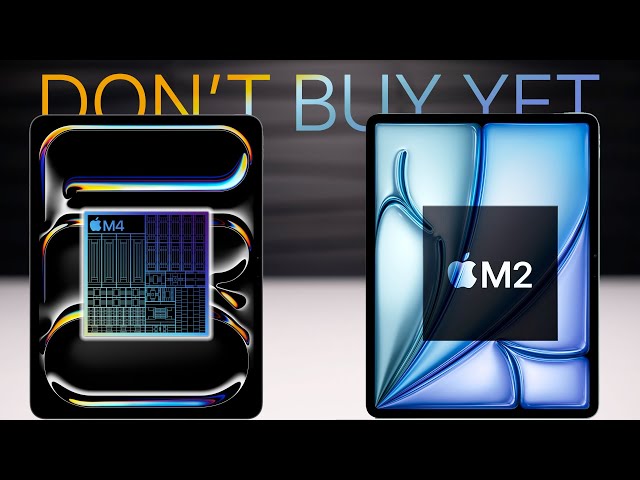 M4 iPad Pro vs M2 iPad Air (2024) - 12 KEY Differences!