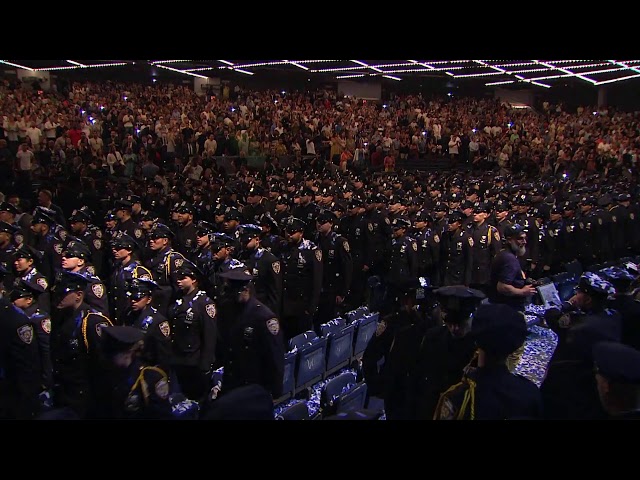 Join us as we celebrate the graduation of NYC’s newest police officers
