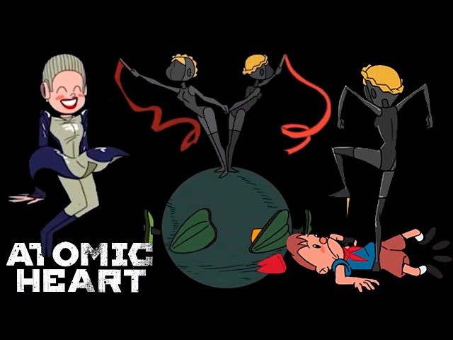 Все секретные анимации Atomic Heart All Animations - Лучшая игра