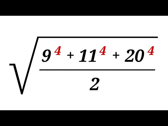Nice Maths Problem｜No Calculators｜How to deal with it quickly?