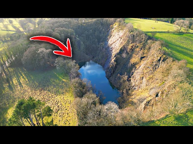 Fishing an old ABANDONED Quarry... Then something CRAZY happened! 😯