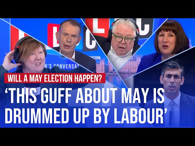 Is the buzz around a May election starting to crumble? | LBC
