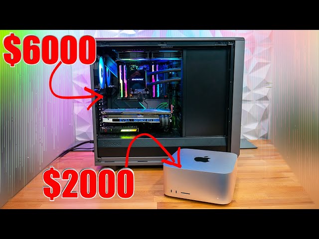 Will The "Cheapest" Mac Studio Replace My $6000 PC?