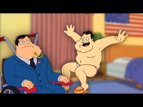 American Dad Intro But Stan Falls Through The Floor
