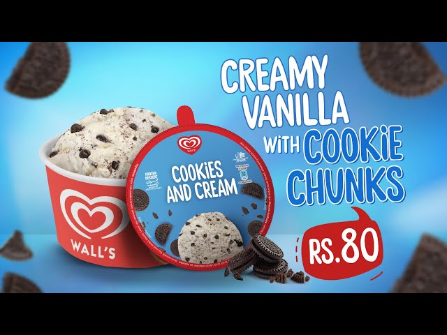 Wall's Cookies & Cream Cup