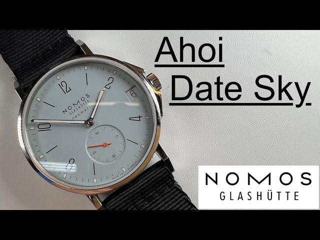 The New Nomos Date Sky Ahoi