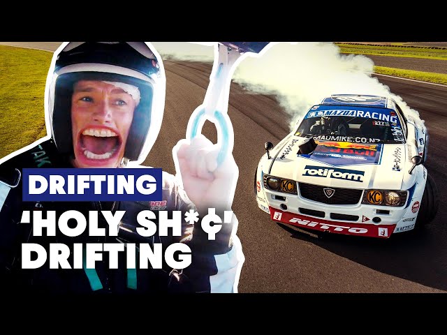 Mad Mike Whiddett Makes Rob Warner Scream For His Life In A Drift Car