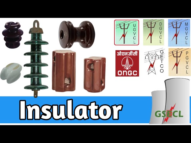 🔋Exam 2023 Types Of Insulator IN HINDI | line insulator |