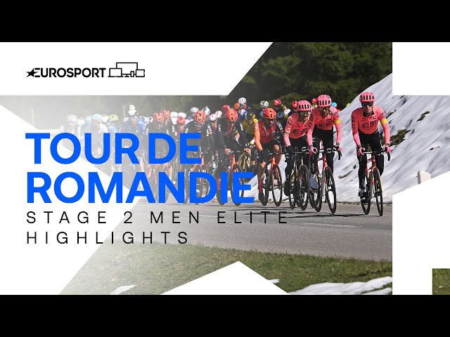 STUNNING SPRINT! 🤩 | Tour of Romandie Stage 2 Highlights | Eurosport Cycling