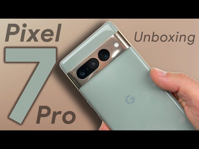 Google Pixel 7 Pro in HAZEL Unboxing 🪐 #Shorts