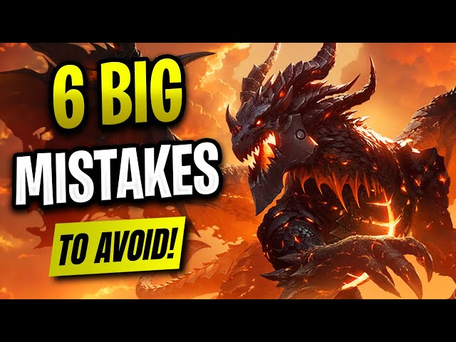 6 Mistakes YOU Need to Avoid Making in Cataclysm Classic