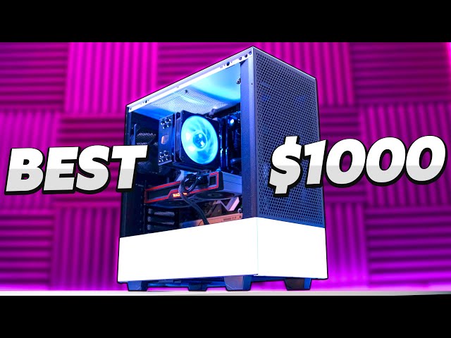 Best $1000 Gaming PC for 1080p 240Hz Gaming in 2023 (w/ Benchmarks)