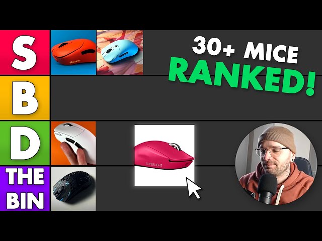 Gaming Mouse 2024 TIER LIST!