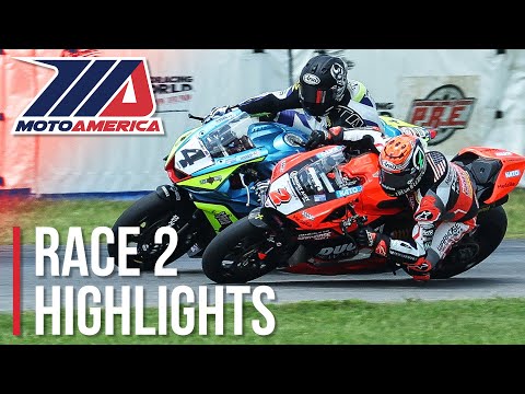 MotoAmerica Supersport Race 2 Highlights at VIR 2022