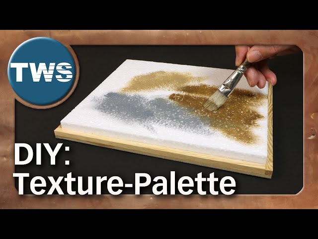 Tutorial: Texture palette for dry brushing & stippling / dry brush palette (tabletop, painting, TWS)