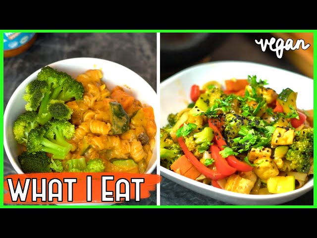 Was ich als Veganerin an einem Tag esse 🌱 One Pot Pasta & Pad Thai Rezept - WHAT I EAT 🥘
