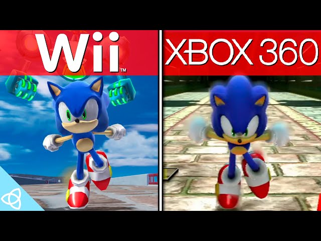Sonic Unleashed - Wii/PS2 vs. Xbox 360/PS3 | Side by Side