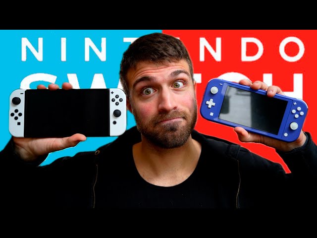 Nintendo Switch Lite vs. Switch OLED