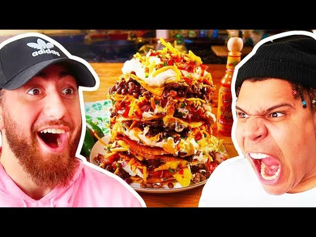 Who Can Make The Perfect NACHOS?! *TEAM ALBOE FOOD COOK OFF CHALLENGE*