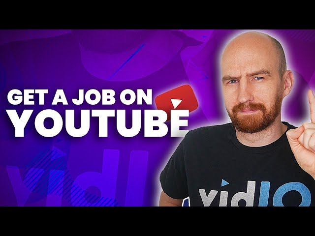 How to get a job as a YouTuber - With Rob Wilson