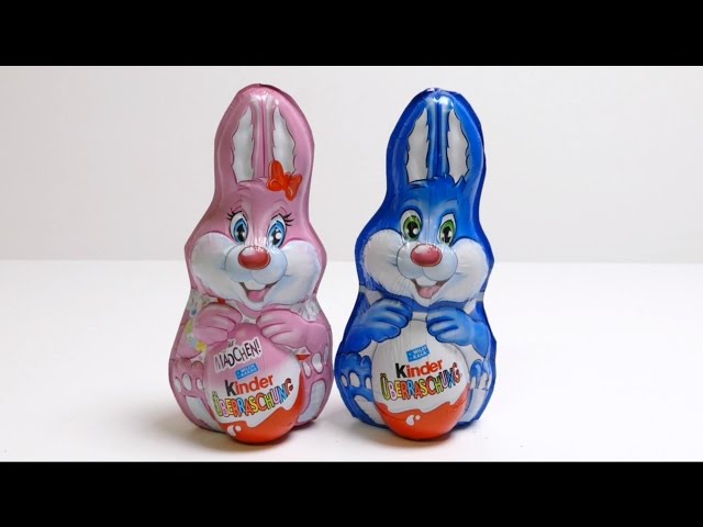 NEW Easter Surprise Eggs Bunnies - Pink & Blue Special Edition