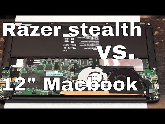 A look at the Razer Stealth laptop vs. New Macbook