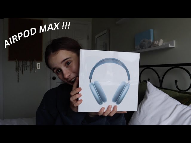 mini vlog | AIRPOD MAX UNBOXING YAY + mini review !!