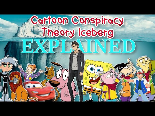 The Cartoon Conspiracy Theory Iceberg Explained
